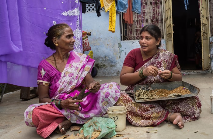 mujer india