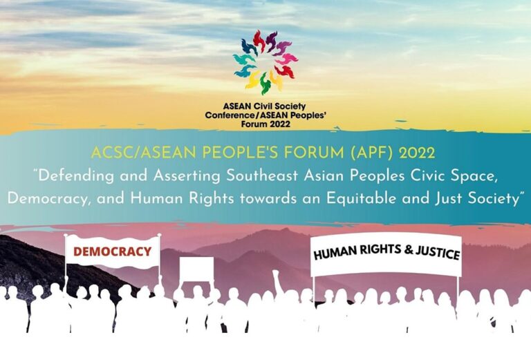 ASEAN Civil Society Conferences-ASEAN People Forum 1