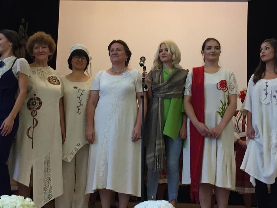 fashion show at the 2nd Congress of HNEECA (authors and models)